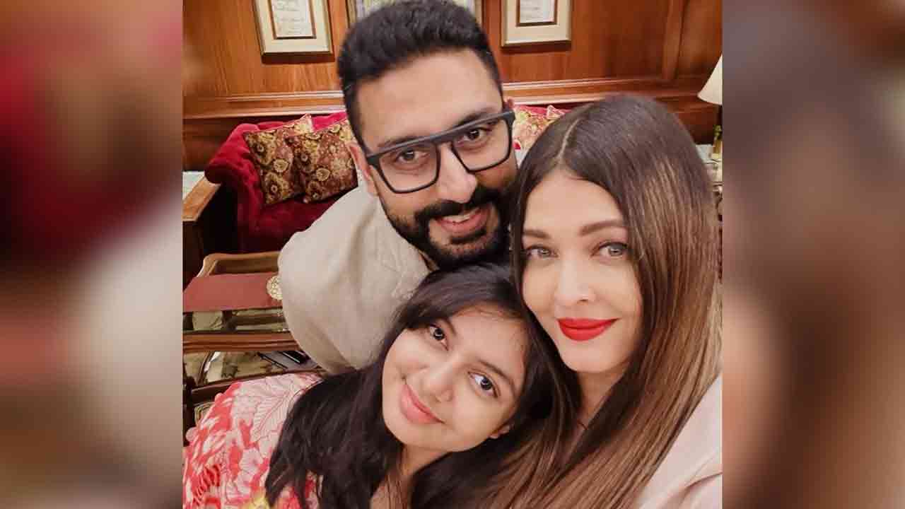 গুঞ্জন উড়িয়ে এক ফ্রেমে অভিষেক-ঐশ্বরিয়া