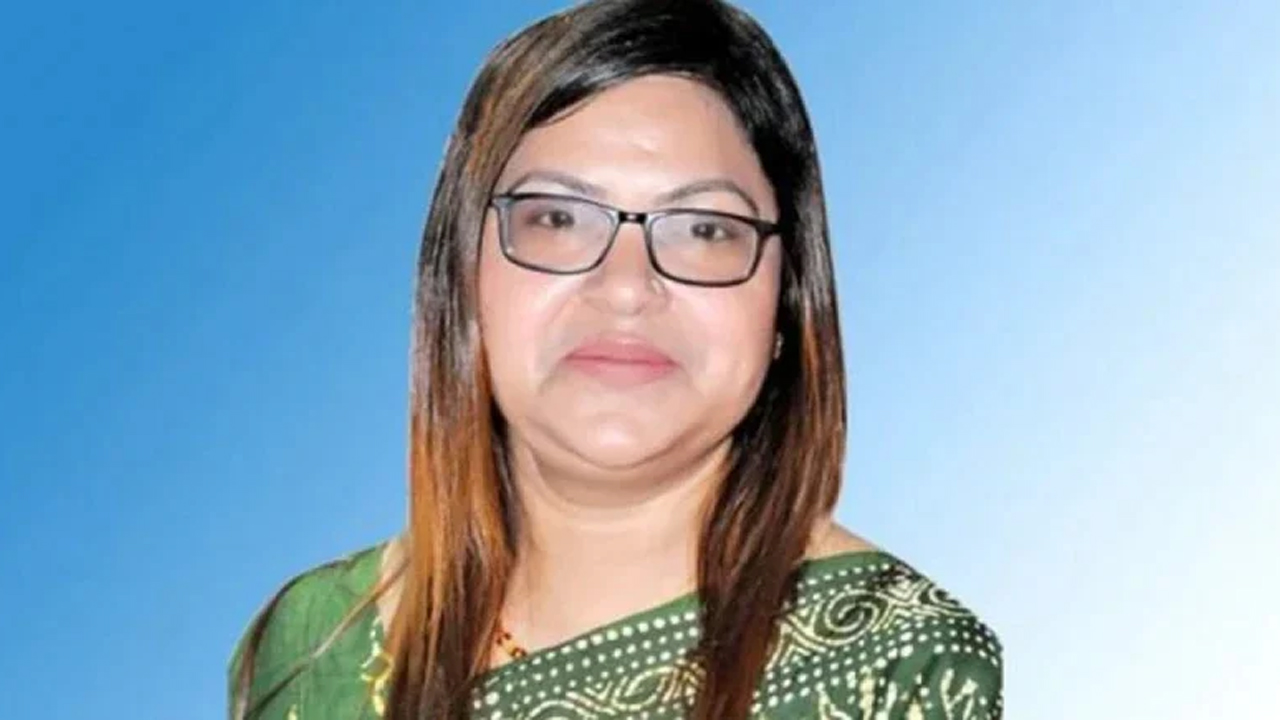 আওয়ামী লীগ নেত্রী চামেলী। ছবি: সংগৃহীত