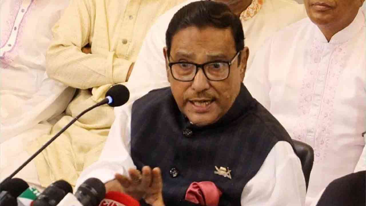 ওবায়দুল কাদের (ফাইল ছবি)