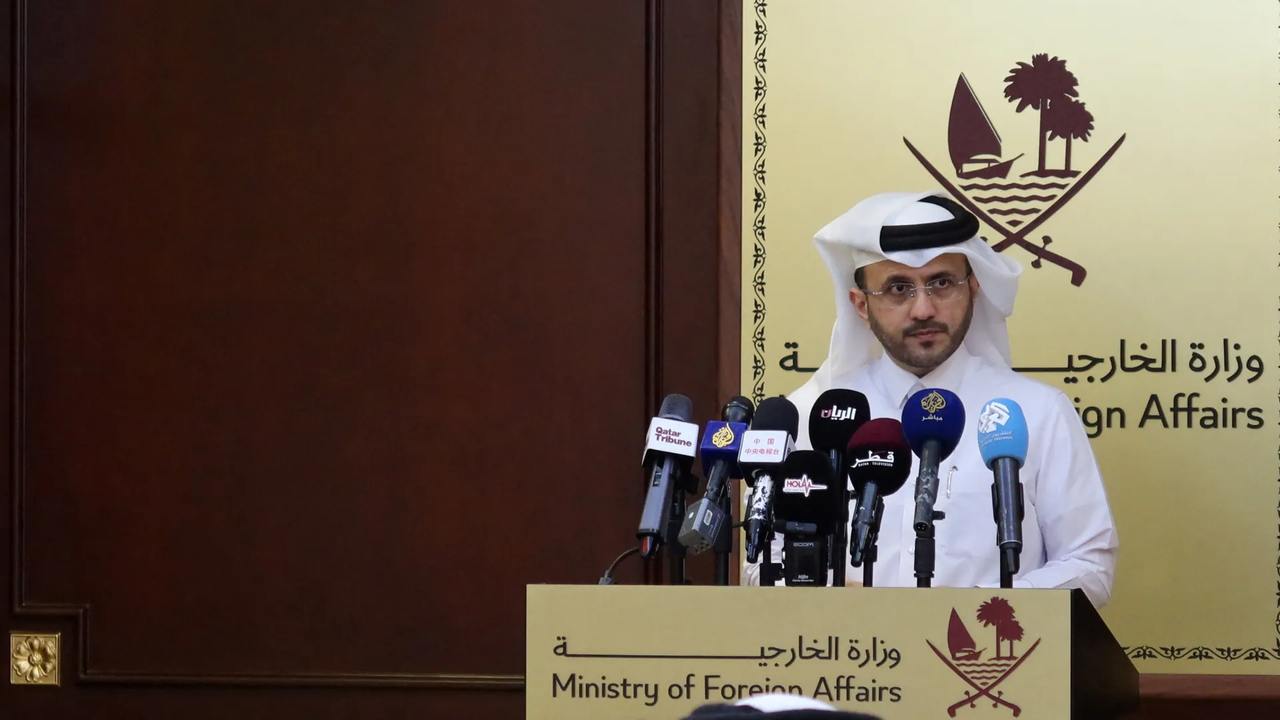 কাতারের পররাষ্ট্র মন্ত্রণালয়ের মুখপাত্র মাজেদ আল-আনসারি / ছবি: রয়টার্স