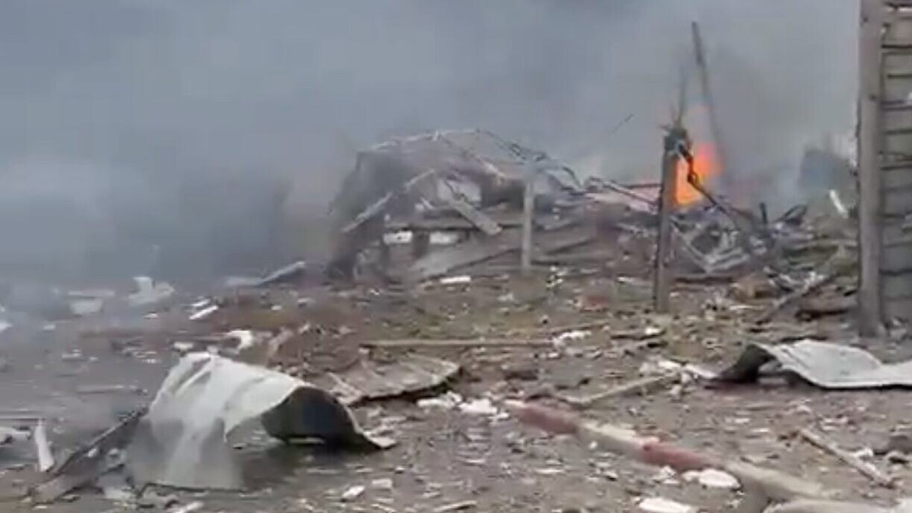 ইসরায়েলের তেল হাসোমের নামে একটি সেনা ঘাঁটিতে ভয়াবহ অগ্নিকাণ্ড / ছবি: দ্য টাইমস অব ইসরায়েল