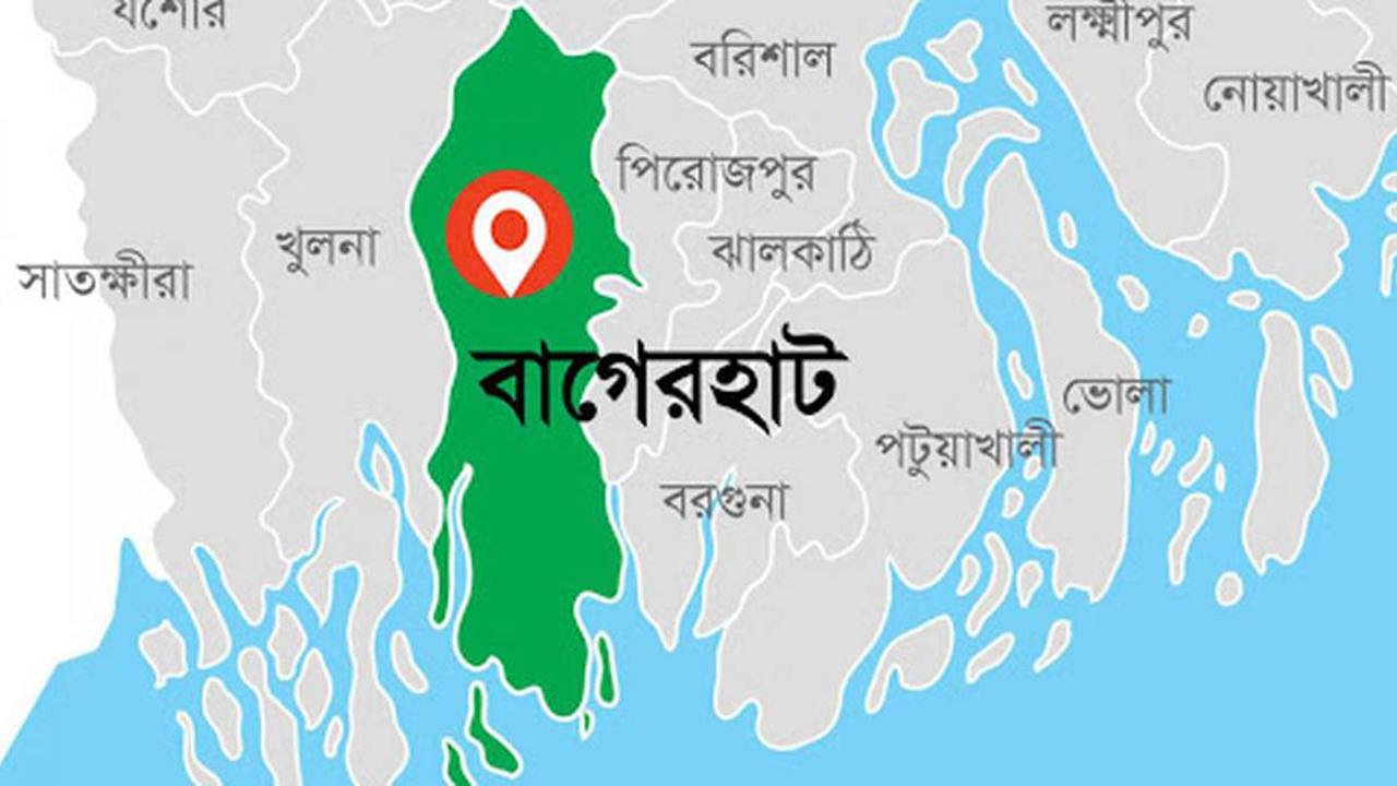 বাগেরহাট ম্যাপ / ছবি: সংগৃহীত