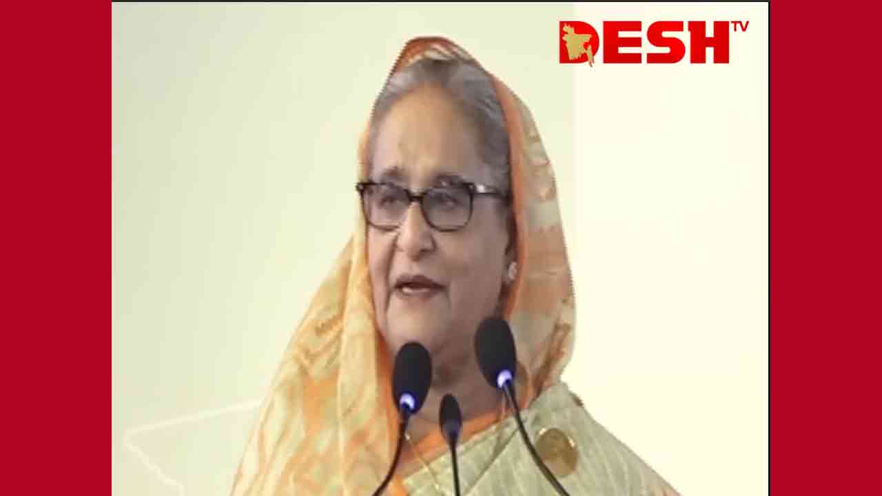 বঙ্গবাজারে নতুন মার্কেটসহ চার প্রকল্প উদ্বোধন শেষে প্রধানমন্ত্রী শেখ হাসিনা