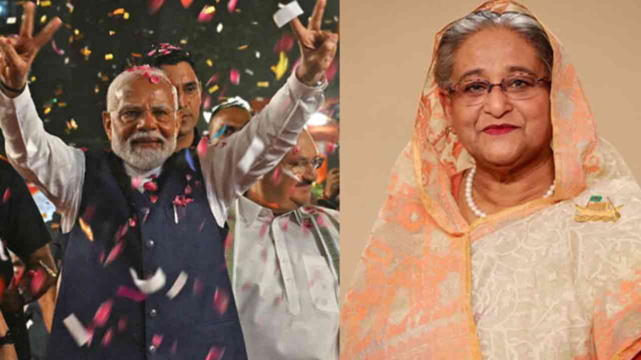 নরেন্দ্র মোদির শপথ অনুষ্ঠানে যোগ দিতে ভারত যাচ্ছেন শেখ হাসিনা