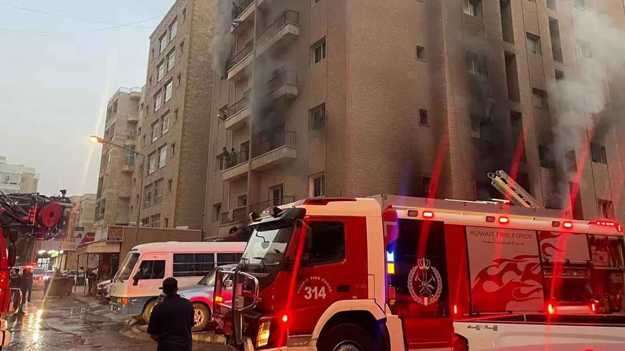 কুয়েতে ভবনে ভয়াবহ অগ্নিকাণ্ড, নিহত ৩৫