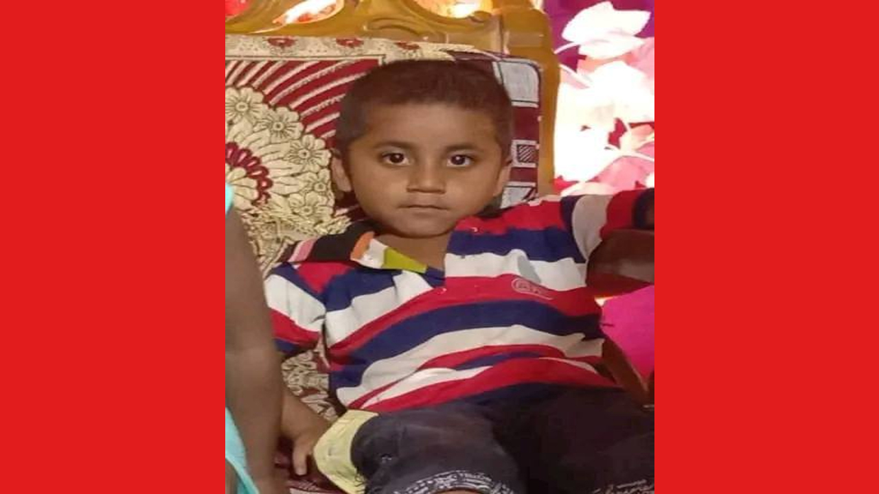 নিহত শিশু আজহার। ছবি: দেশ টিভি