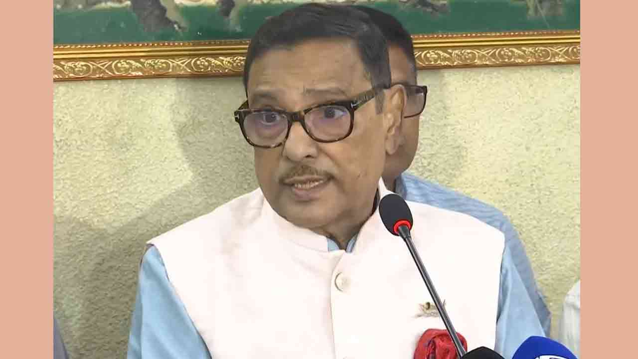 আওয়ামী লীগের সাধারণ সম্পাদক ও সেতুমন্ত্রী ওবায়দুল কাদের (ফাইল ছবি)