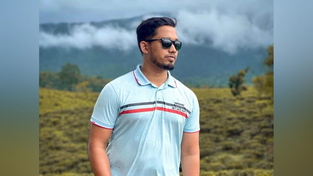 আহত বাংলাদেশি যুবক সজীব আহমেদ। ছবি : সংগৃহীত