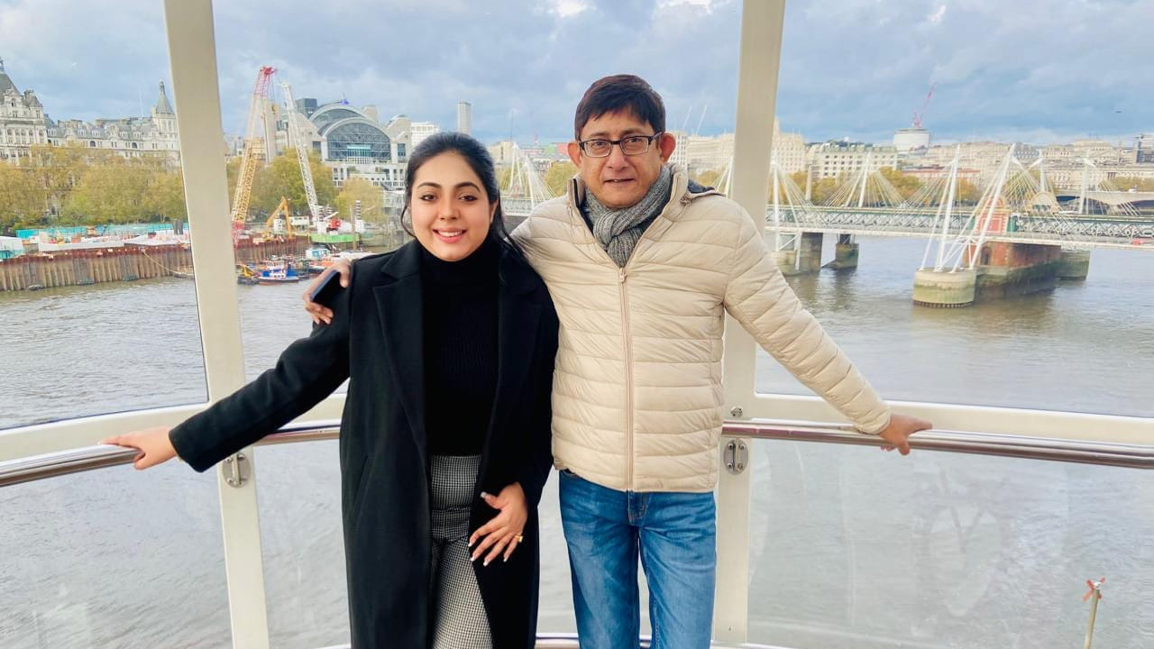 হানিমুনে গিয়ে উষ্ণতা ছড়াচ্ছেন কাঞ্চন-শ্রীময়ী