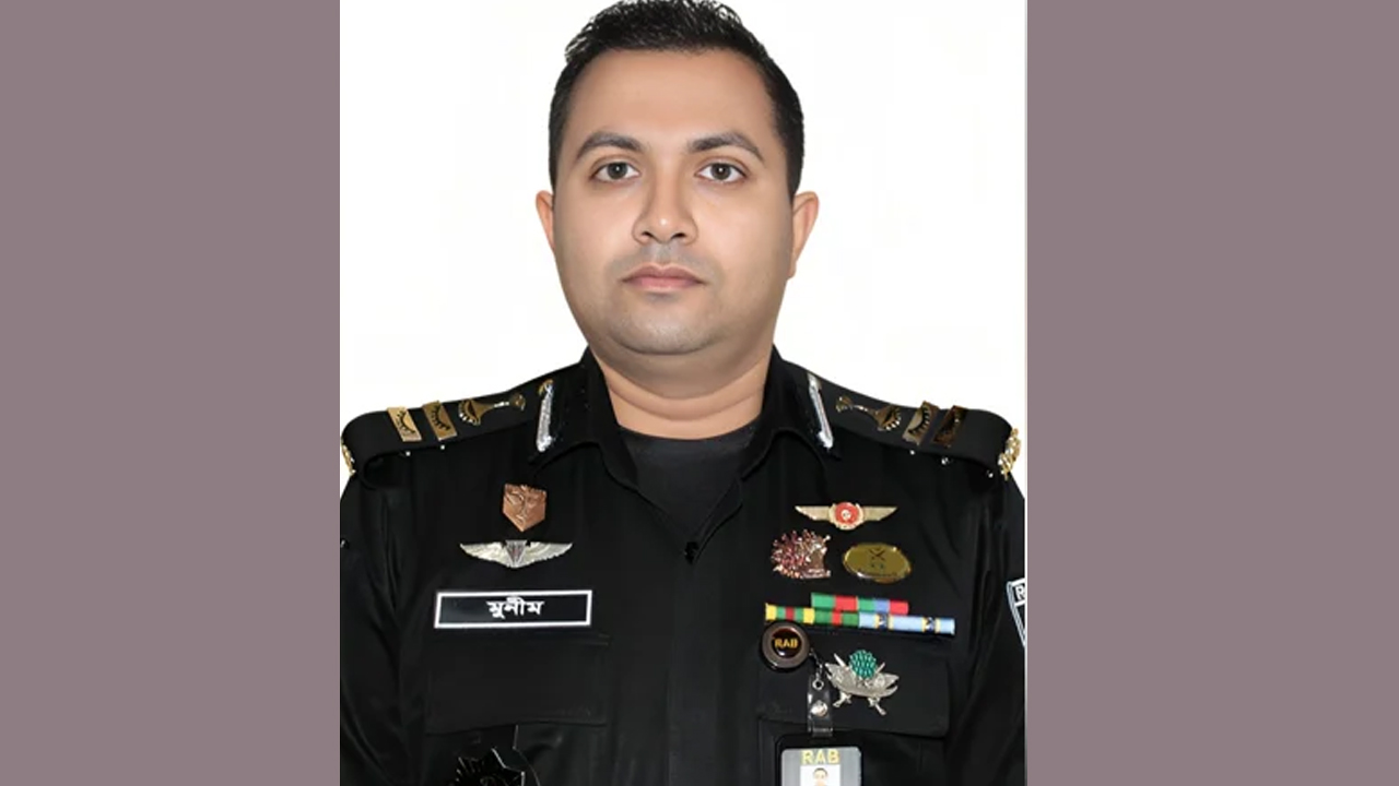 র&zwnj;্যাবের নতুন মুখপাত্র লে. কর্নেল মো. মুনীম ফেরদৌস