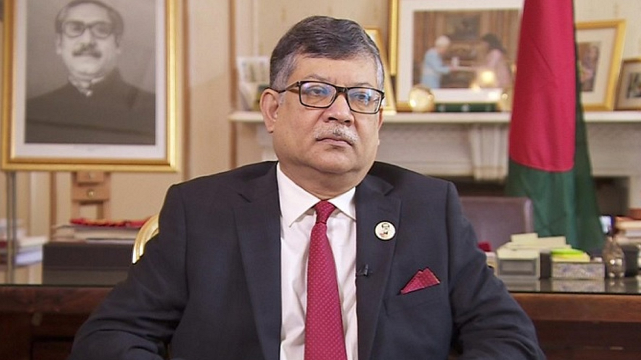 পররাষ্ট্র সচিব মাসুদ বিন মোমেন। ফাইল ছবি