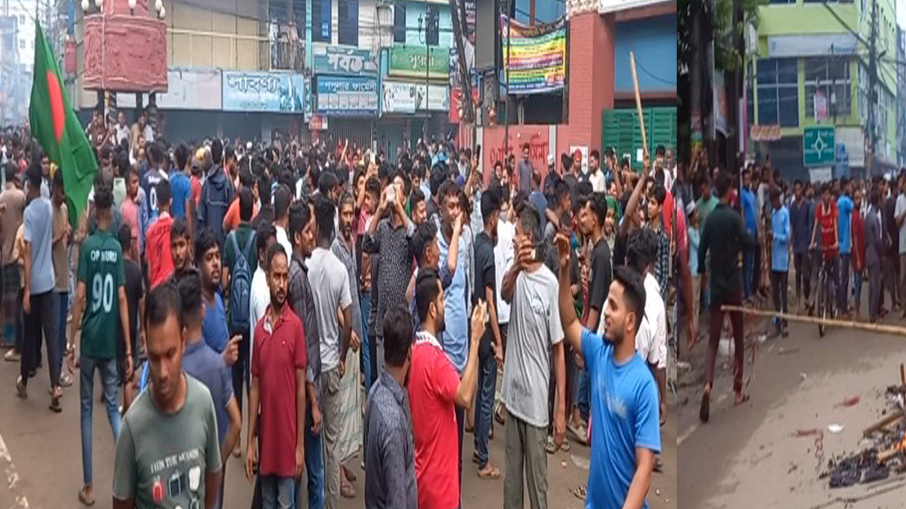 বান্দরবানে আ.লীগ অফিসে আগুন