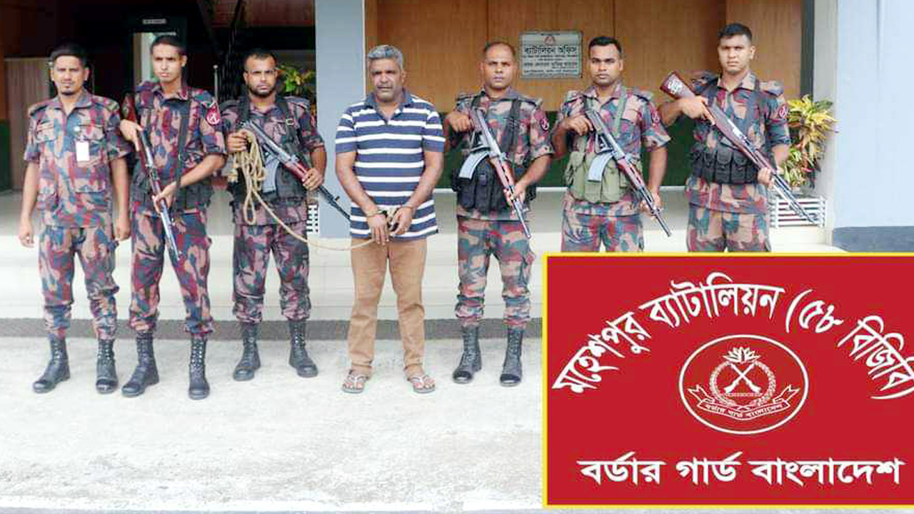 মহেশপুর সীমান্তে ভারতীয় পুলিশ সদস্য আটক