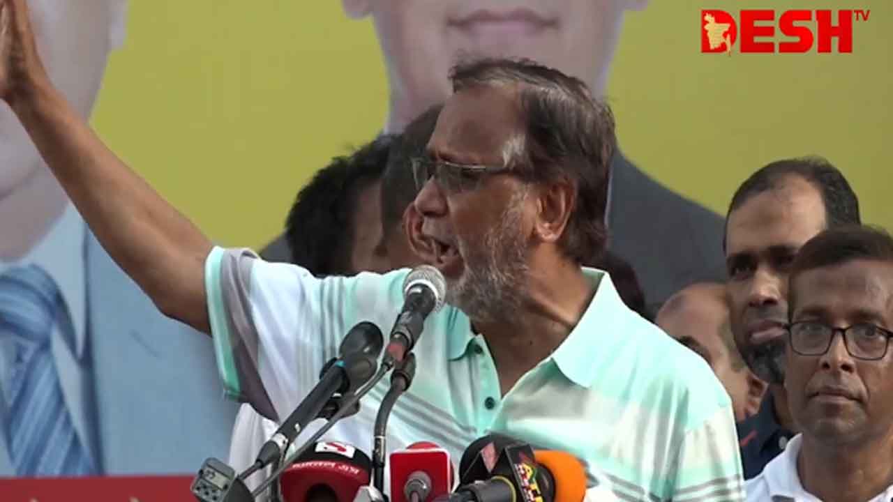 বিএনপি চেয়ারপারসনের উপদেষ্টা আবদুস সালাম। ছবি: ভিডিও থেকে নেওয়া