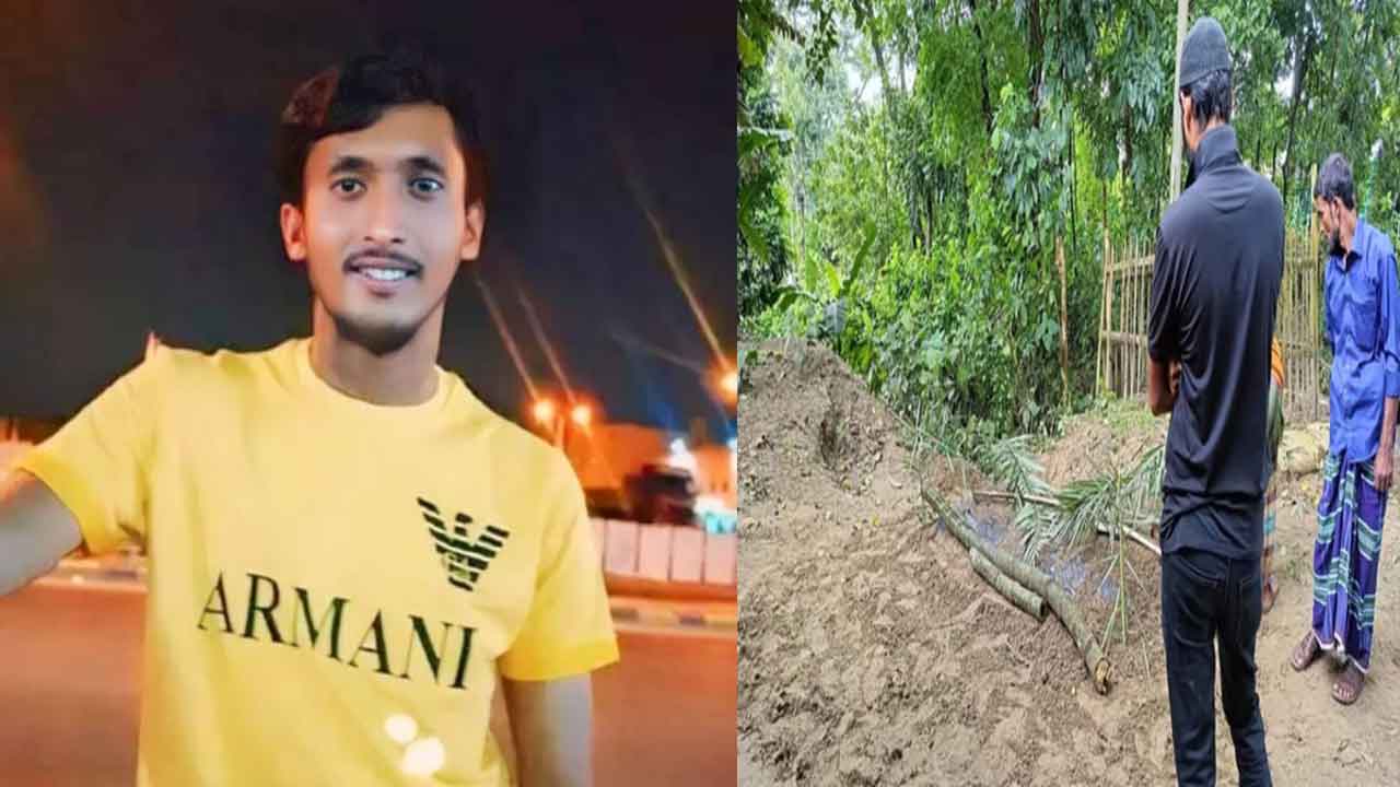 গফরগাঁও উপজেলার চর কামারিয়া গ্রামের পারিবারিক কবরস্থানে তাকে দাফন করা হয়  কামরুজ্জামানকে।