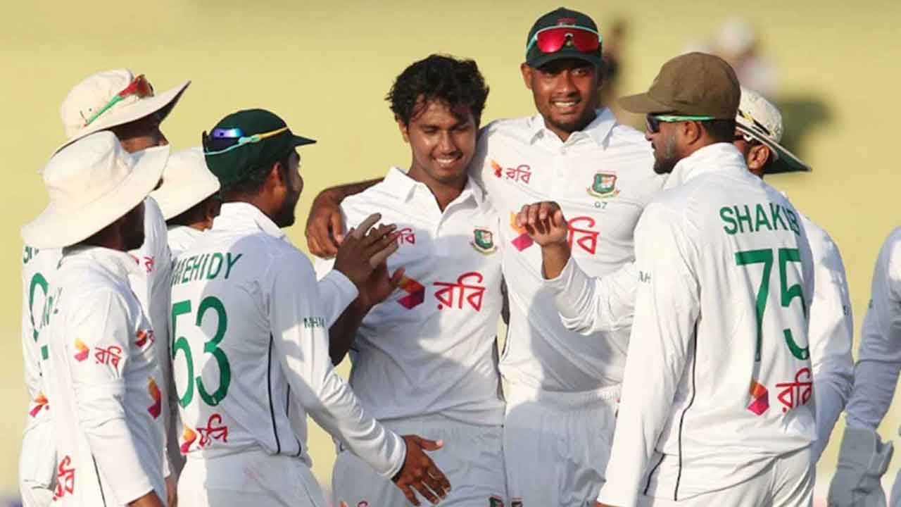 বাংলাদেশ-পাকিস্তান টেস্ট। ছবি: সংগৃহীত