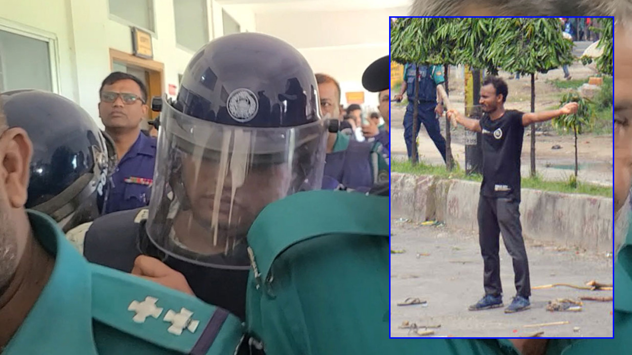 আবু সাঈদ হত্যা মামলায় ২ পুলিশ সদস্য রিমান্ডে