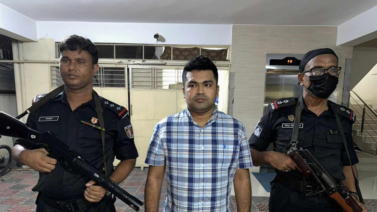 গ্রেপ্তার ময়মনসিংহ মহানগর ছাত্রলীগের আহ্বায়ক অনি