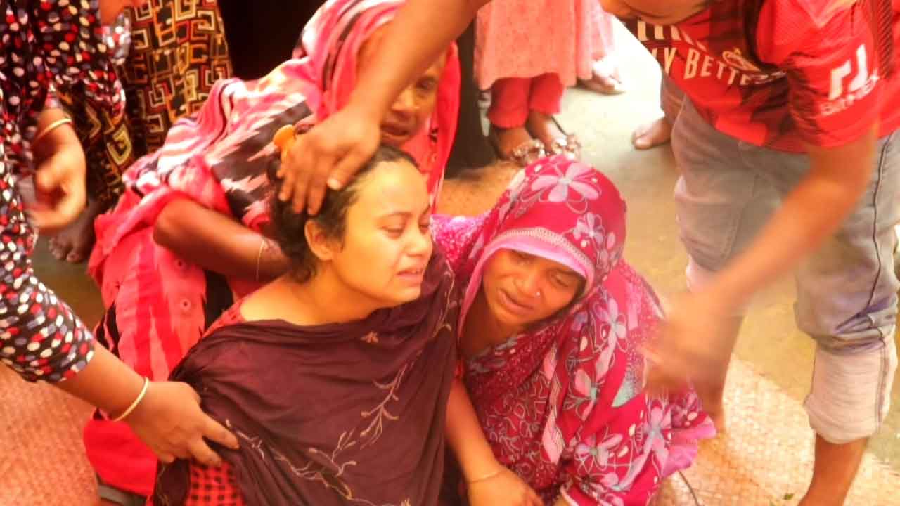 পানিতে ডুবে মৃত্যু শিশুর স্বজনদের আহাজারি