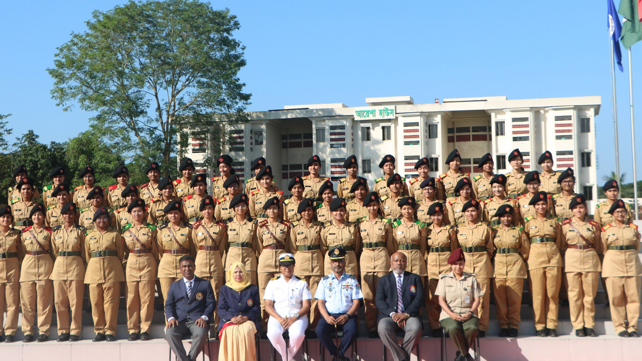 ফেনী গার্লস ক্যাডেট কলেজে শতভাগ জিপিএ-৫