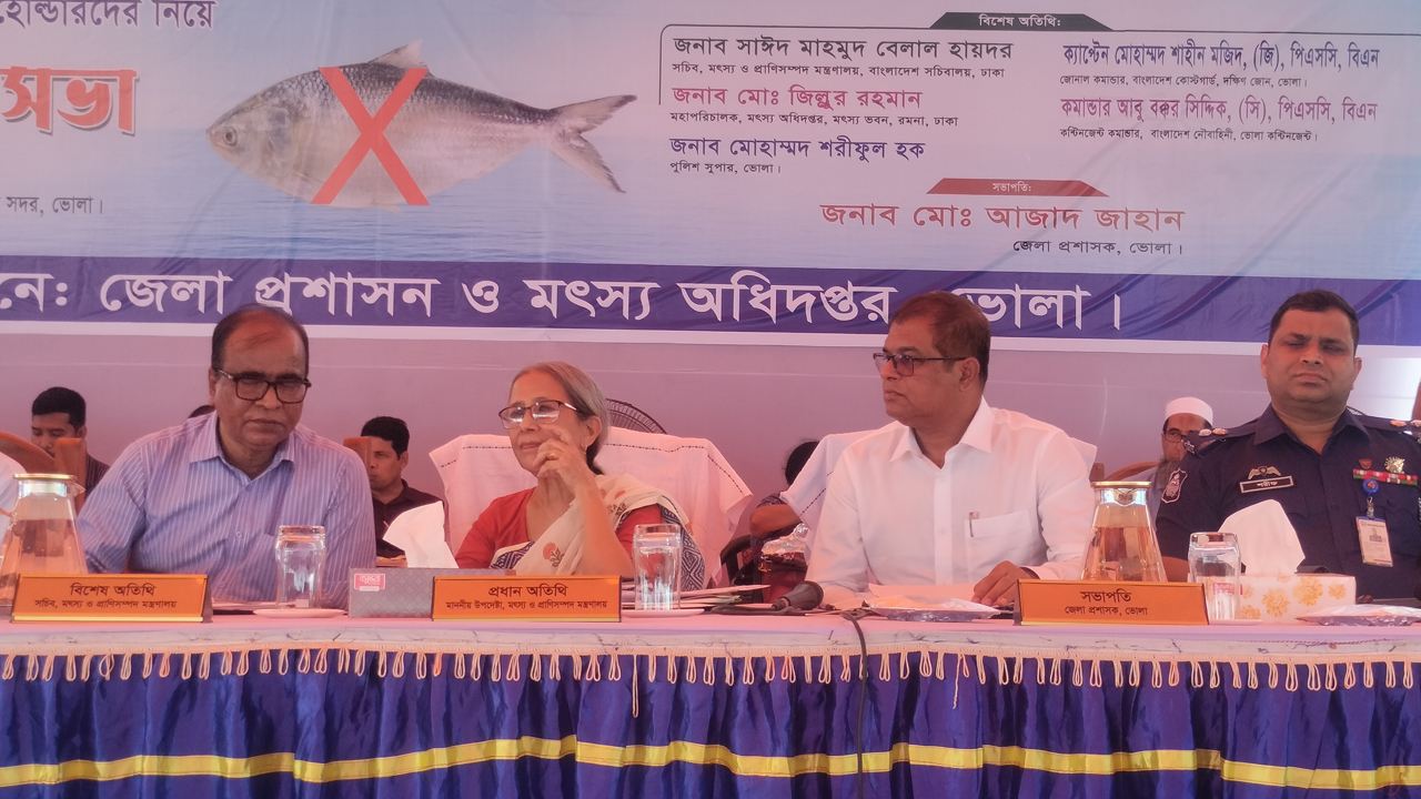 ইলিশের উৎপাদন বাড়াতে যা বললেন মৎস্য উপদেষ্টা