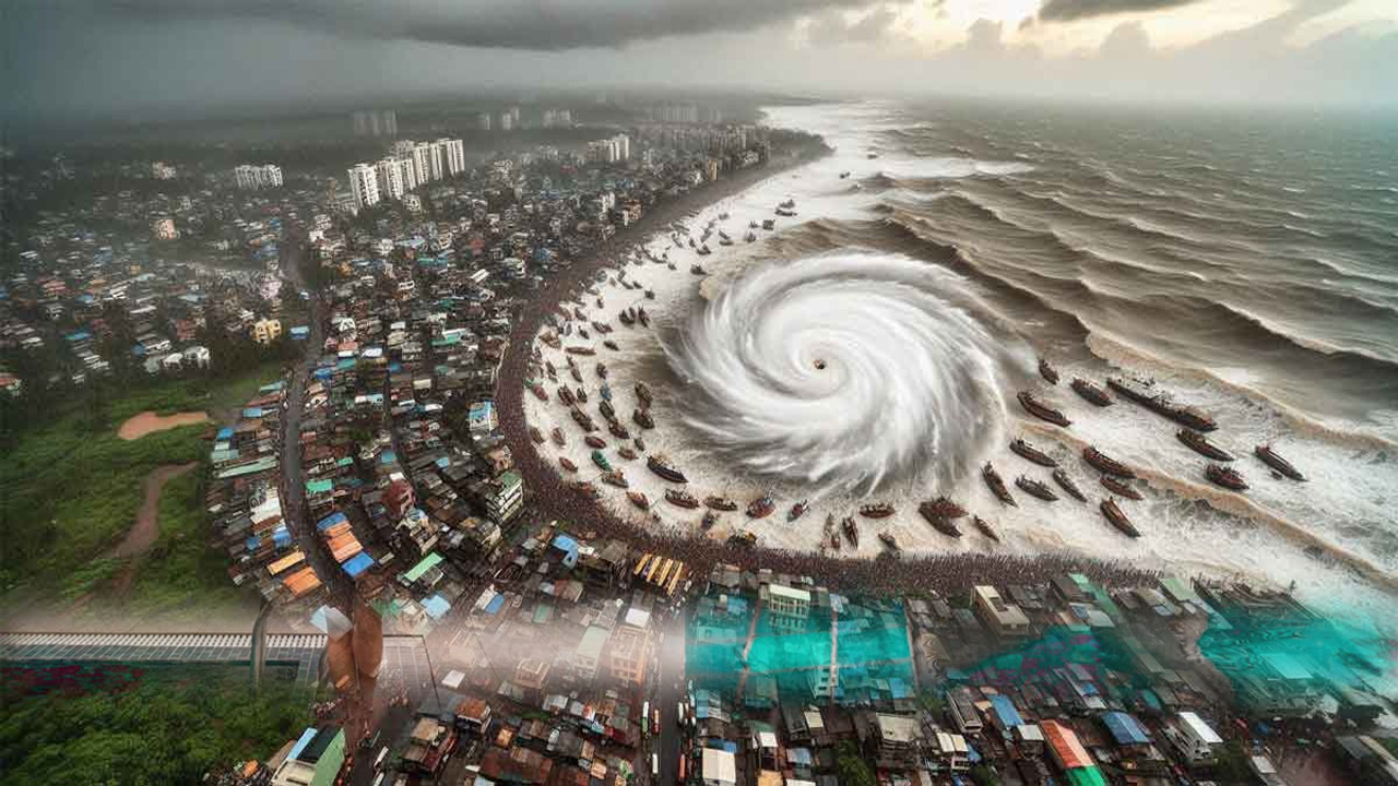 প্রবল ঘূর্ণিঝড়ে পরিণত হয়েছে &lsquo;দানা&rsquo;&nbsp;