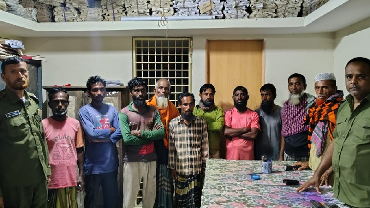 সুন্দরবনে দস্যুদের সঙ্গে গোলাগুলি, জিম্মি ১০ জেলে উদ্ধার