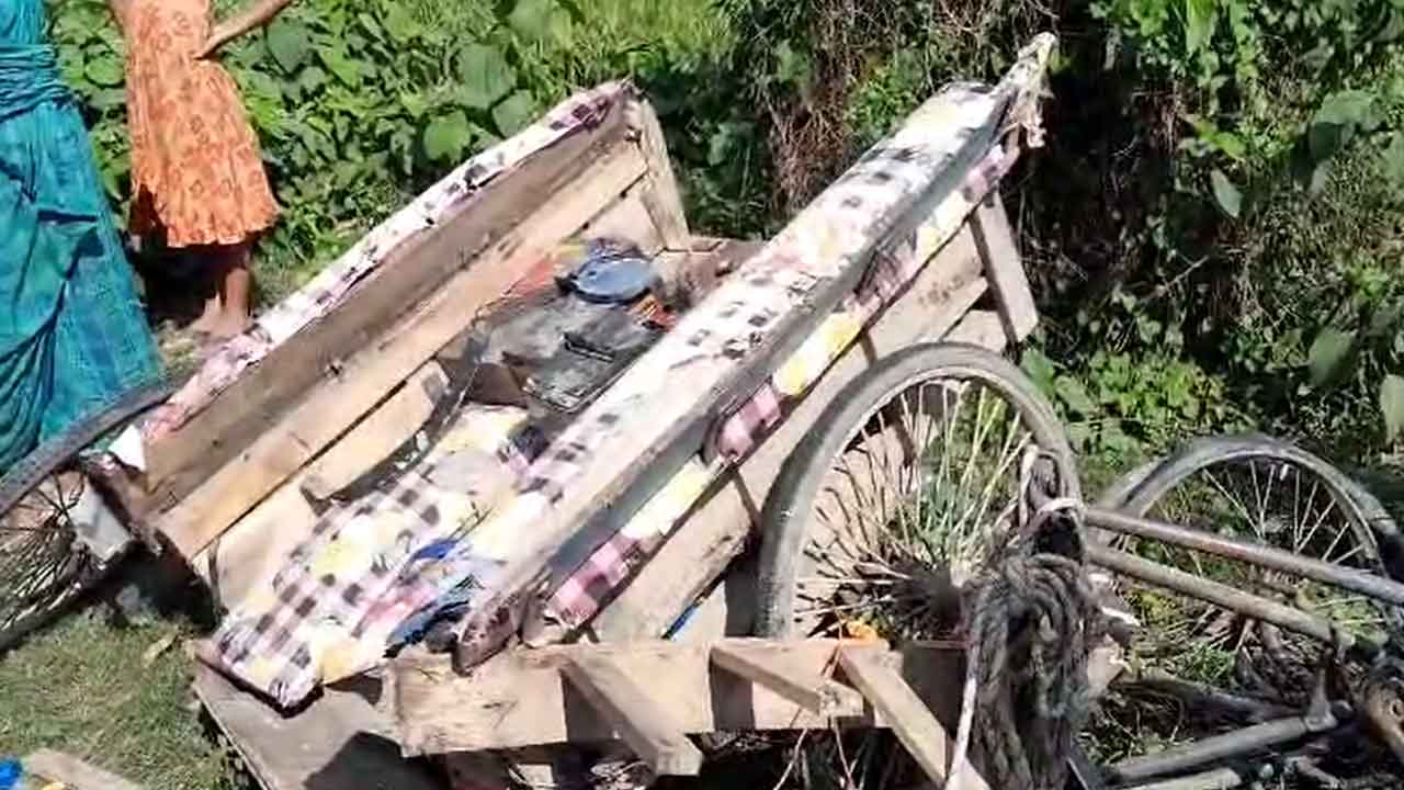 গাইবান্ধায় কর্ভাভ্যান চাপায় নারী নিহত, আহত ৩