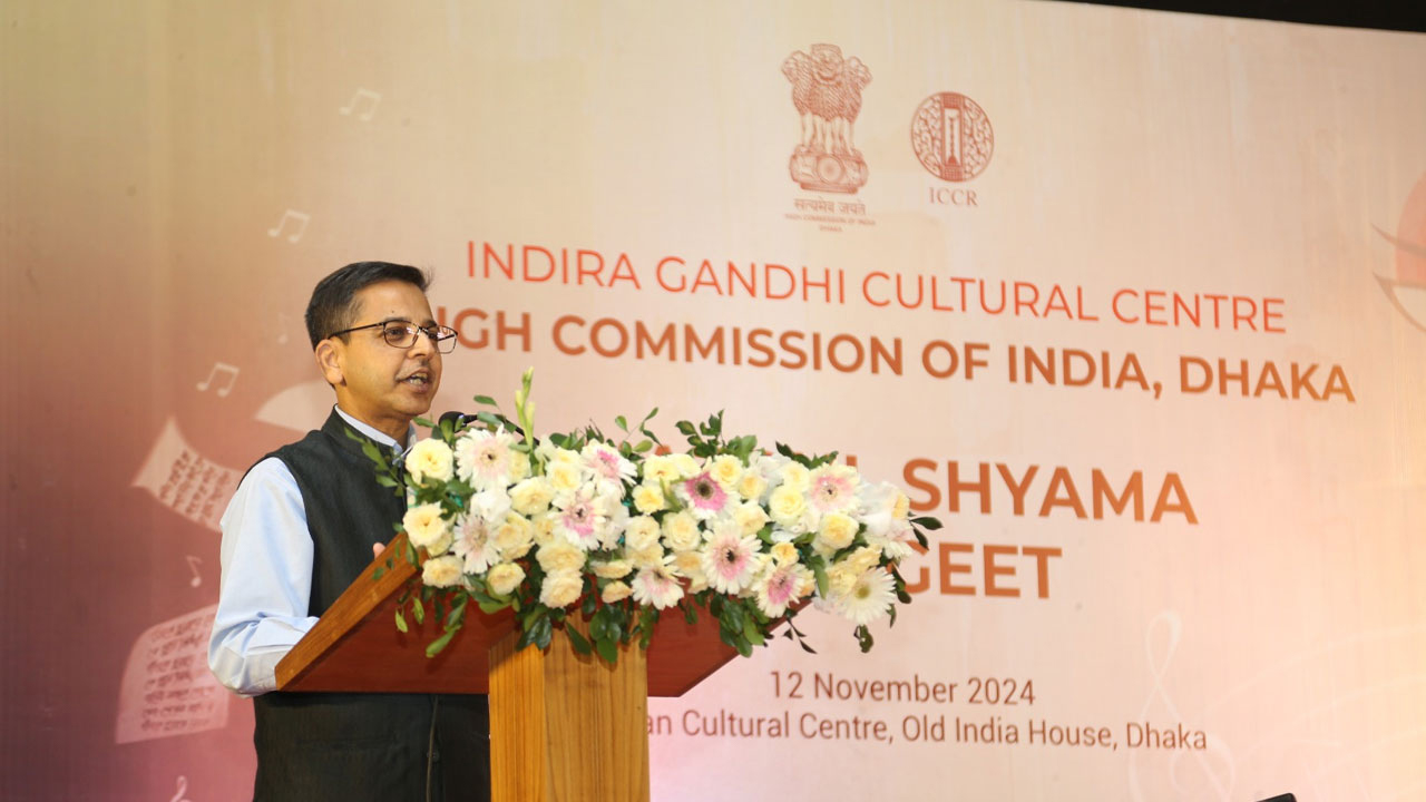 নজরুলের সৃষ্টি নাগরিক সম্পর্ক উন্নয়নে অনন্য মাধ্যম : প্রণয় ভার্মা