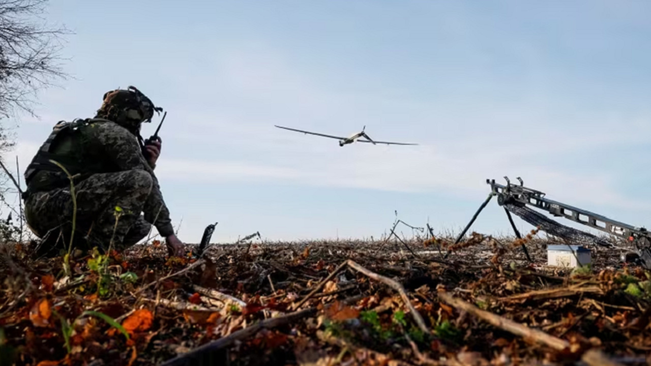 কিয়েভে রাশিয়ার সিরিজ ড্রোন হামলা