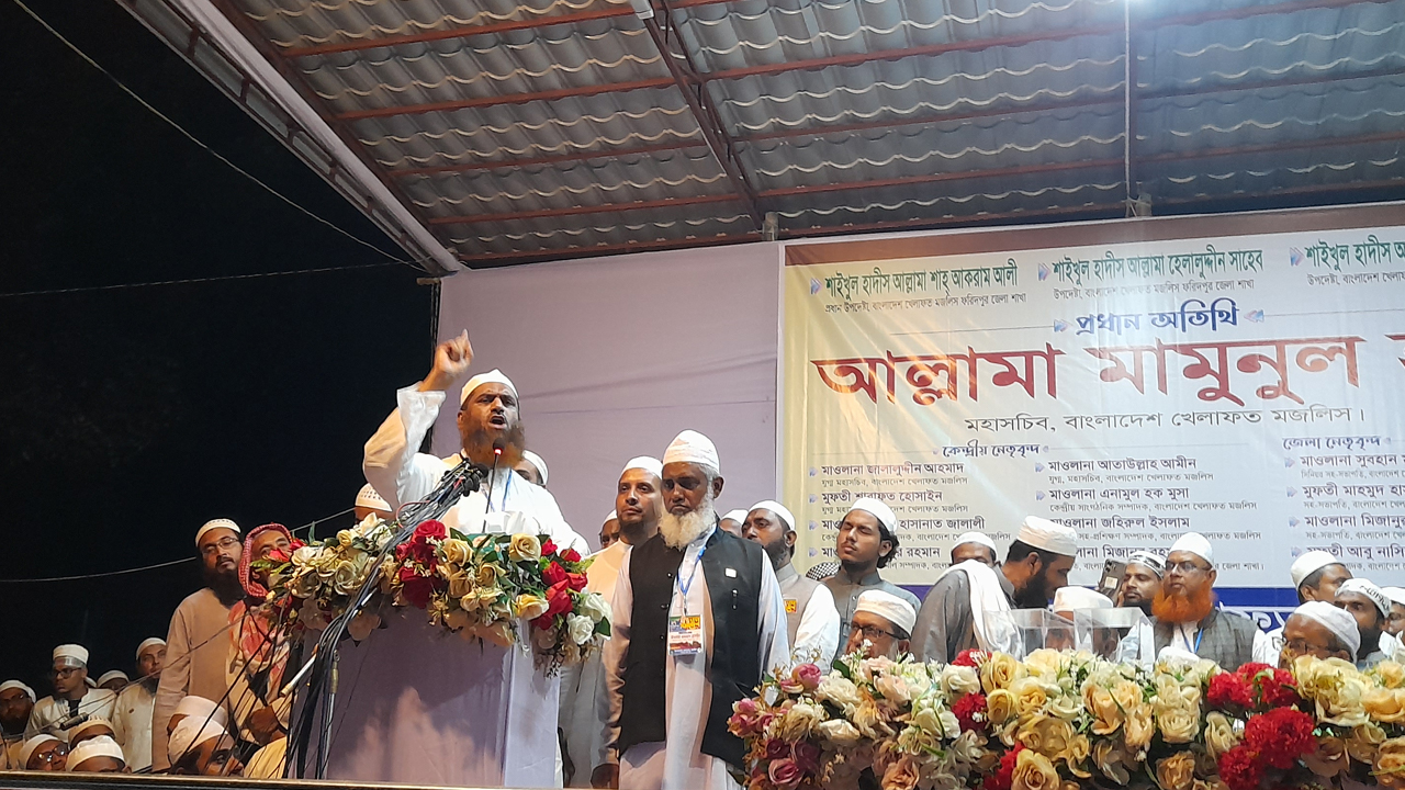 &lsquo;আলেম সমাজ ক্ষমতায় গেলে হাসিনার মতো দানব হবে না&rsquo;