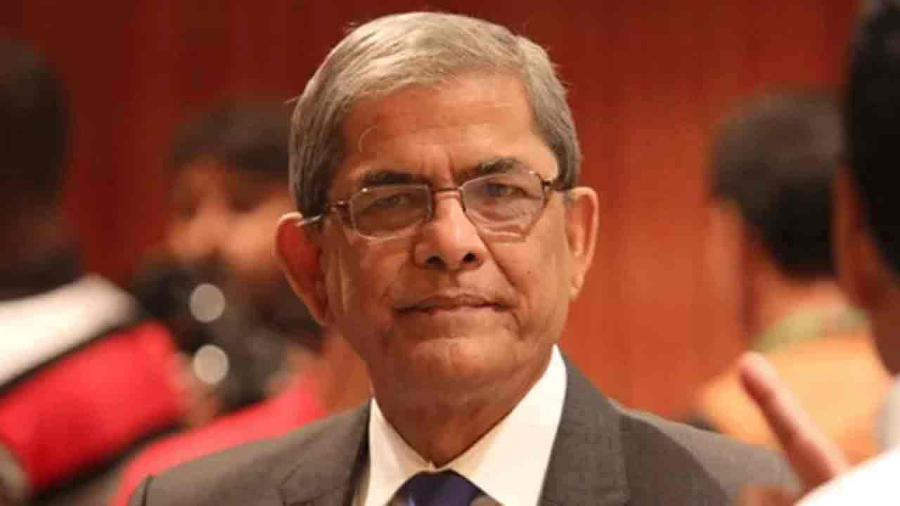 লন্ডনের উদ্দেশে ঢাকা ছাড়লেন মির্জা ফখরুল