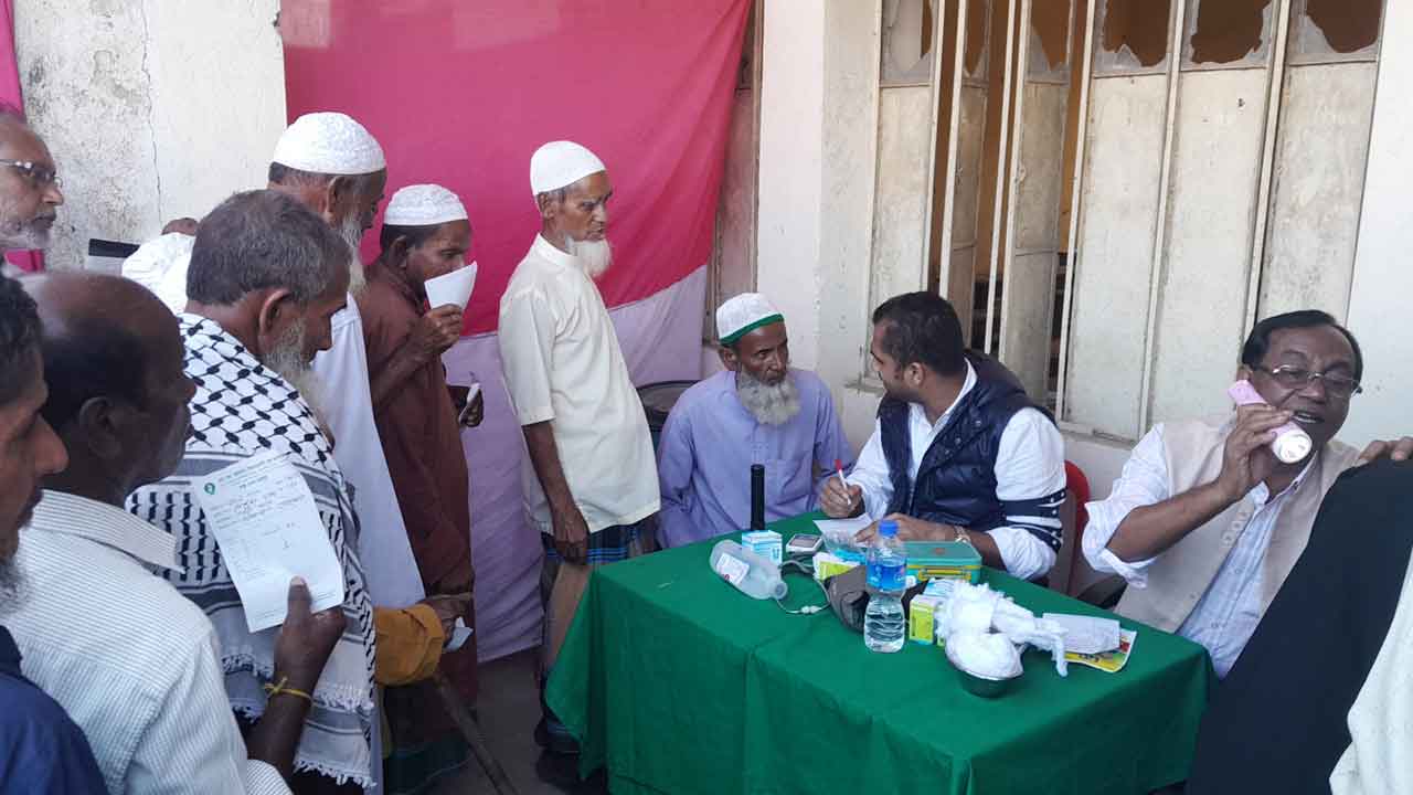 কলমাকান্দায় বিএনপির উদ্যোগে বিনামূল্যে চক্ষু চিকিৎসা ক্যাম্প&nbsp;