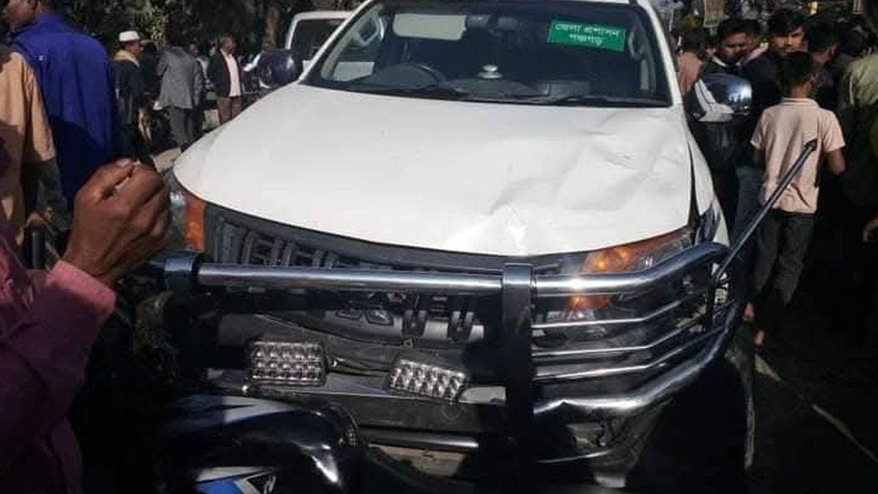 কিশোরগঞ্জে সড়ক দুর্ঘটনায় মোটরসাইকেল চালক নিহত