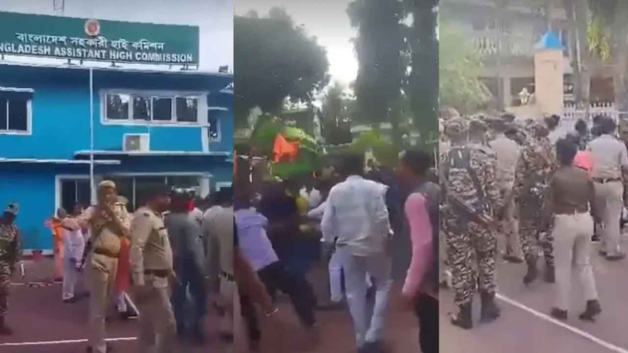 আগরতলায় বাংলাদেশের হাইকমিশনে ভাঙচুর, ভারতের দুঃখ প্রকাশ