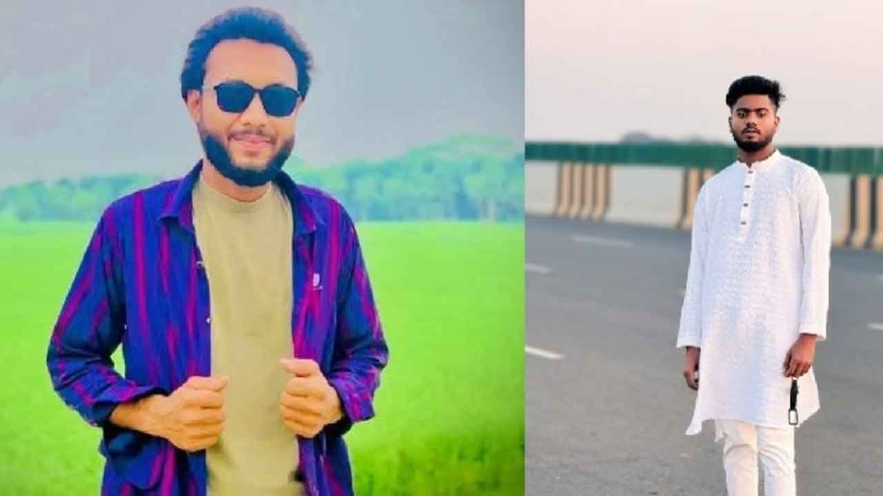 নিহত তাজিম সরদার ও শাওন মাতুব্বর