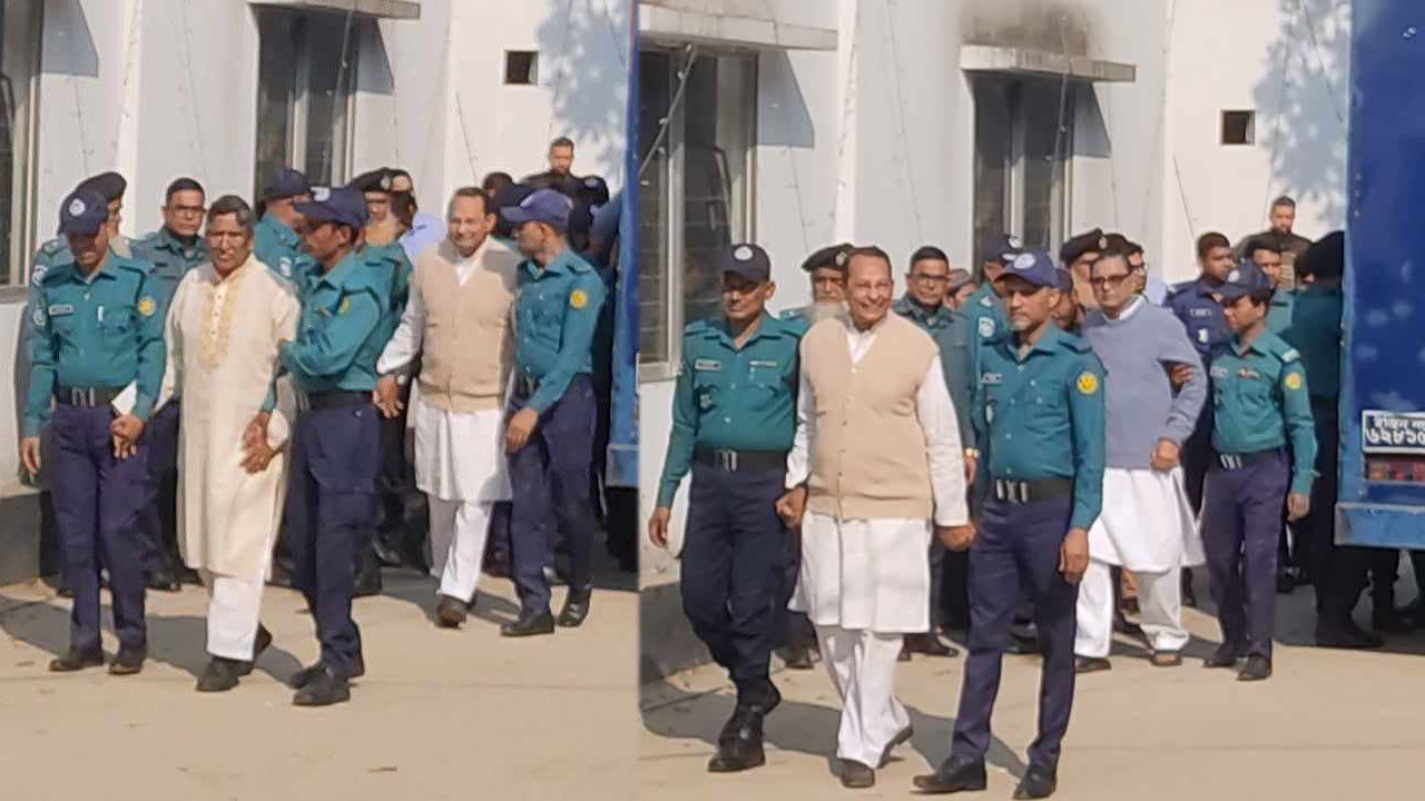 ট্রাইব্যুনালে হাজির আমু-আনিসুল-শাজাহান-ইনুসহ ১৬ আসামি