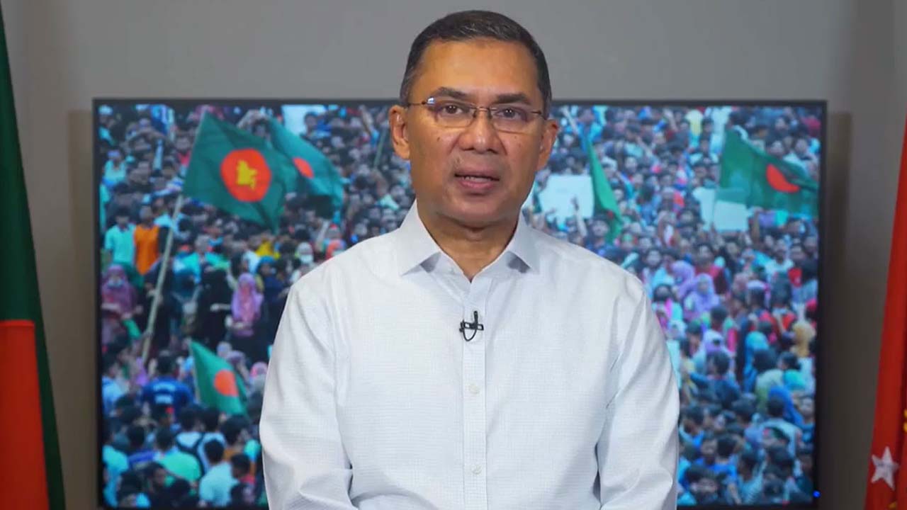 বিএনপির ভারপ্রাপ্ত চেয়ারম্যান তারেক রহমান। ছবি: সংগৃহীত