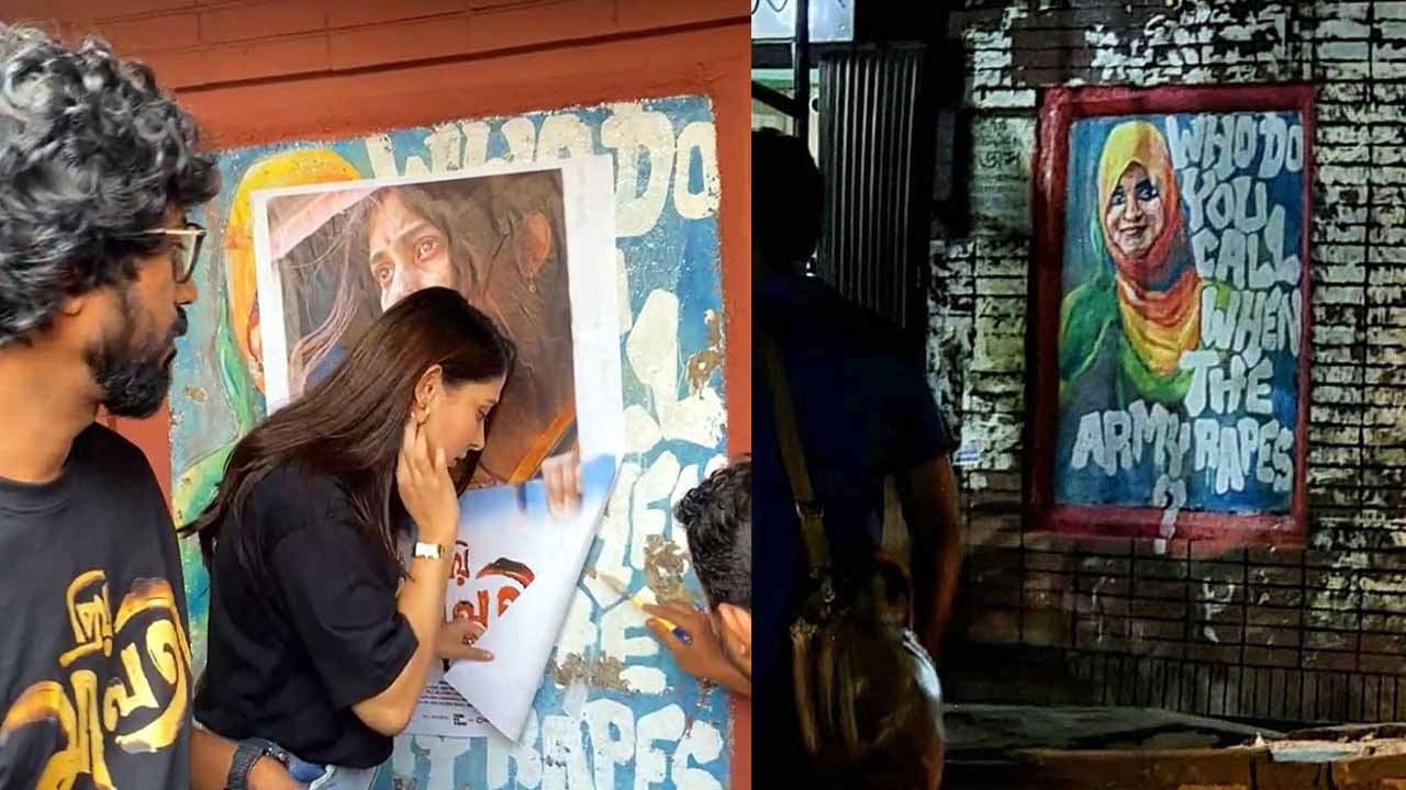 তনুর গ্রাফিতিতে পোস্টার, ক্ষমা চাইলেন মেহজাবীন&nbsp;