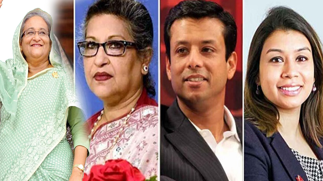 হাসিনা ও তার পরিবারের দুর্নীতি অনুসন্ধানে ৫ কর্মকর্তা নিয়োগ