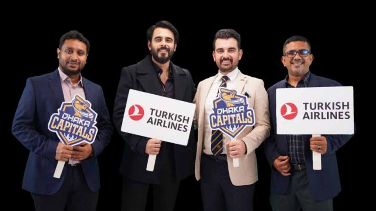 ঢাকা ক্যাপিটালসের সঙ্গে টার্কিশ এয়ারলাইনসের চুক্তি
