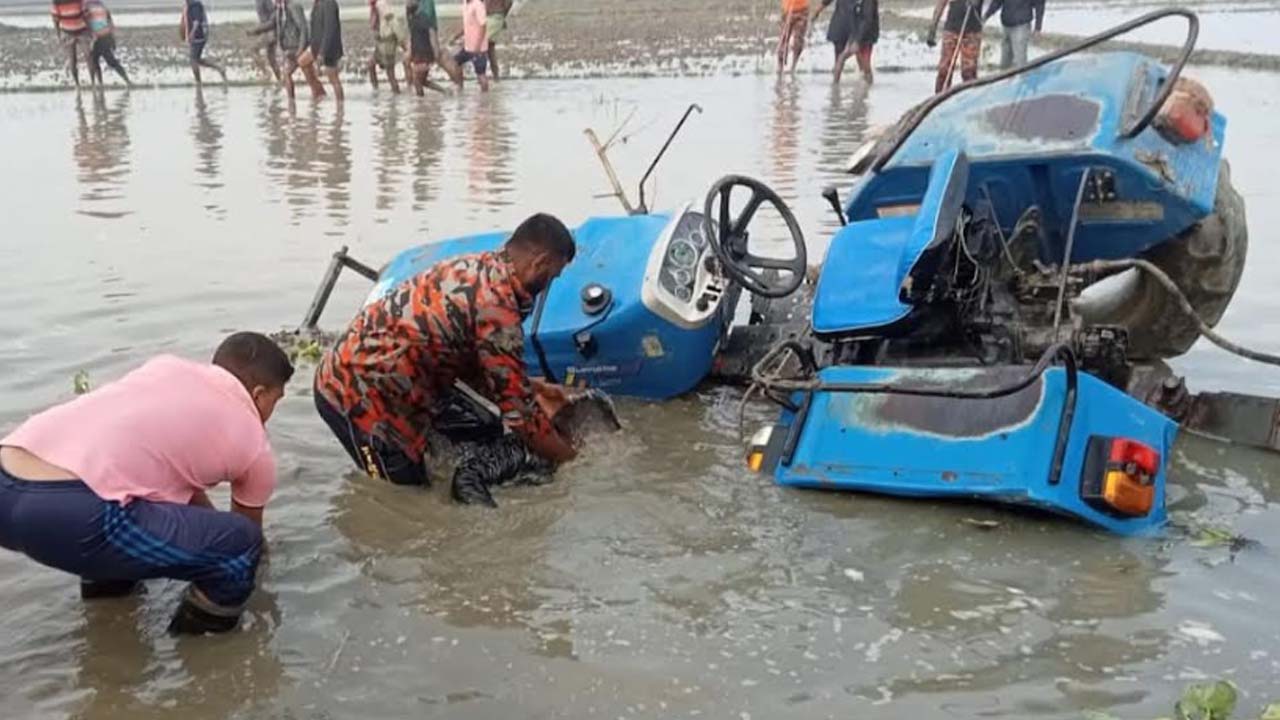 কলমাকান্দায় লরি উল্টে প্রাণ গেল চালকের&nbsp;
