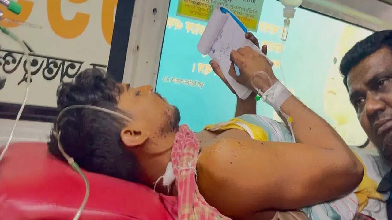 কাগজে যা লিখেছেন বেঁচে থাকা জুয়েল