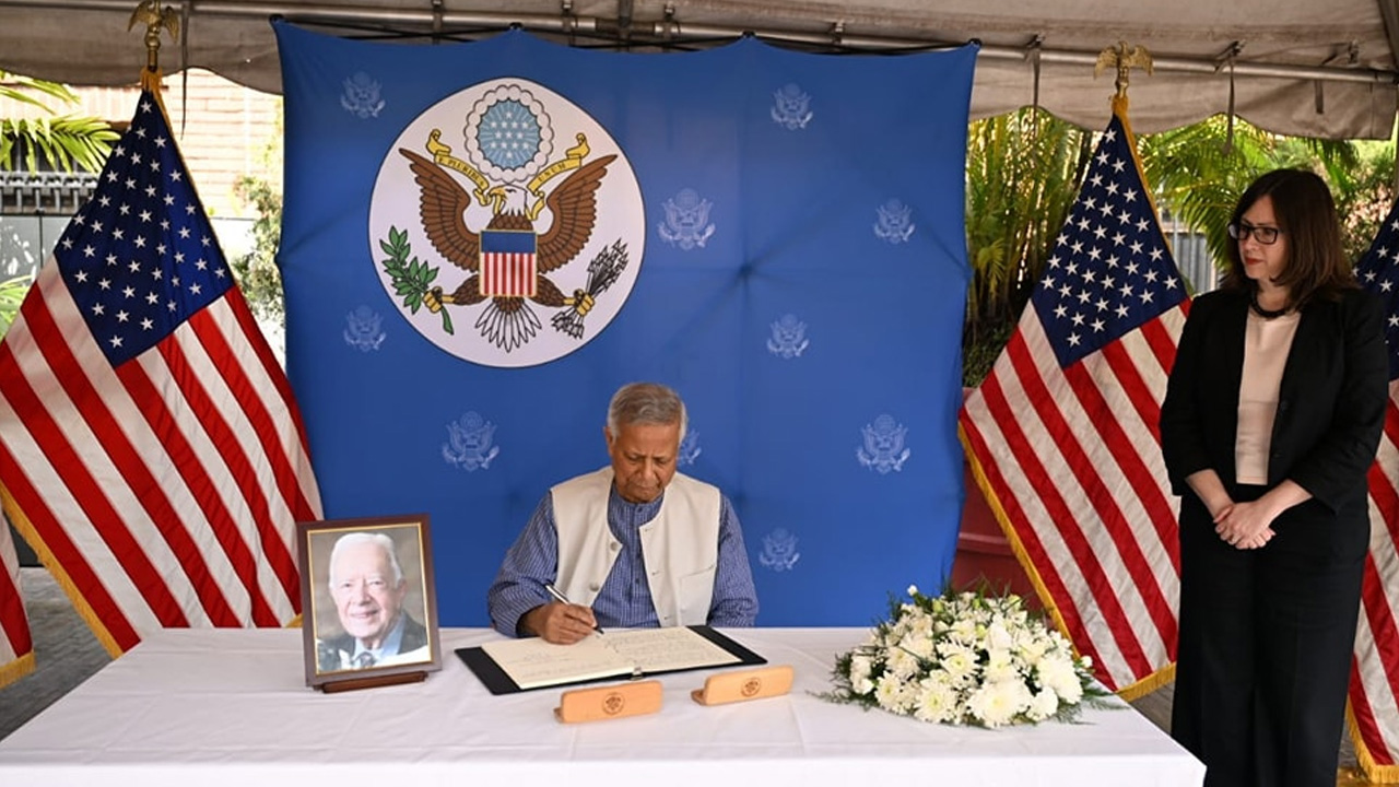 &lsquo;জিমি কার্টার ছিলেন গণতন্ত্র ও শান্তির বিশ্ব চ্যাম্পিয়ন&rsquo;