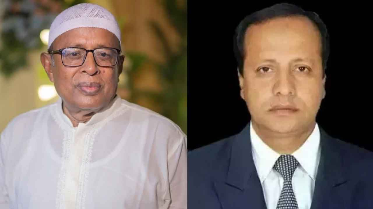 হাফিজুর রহমান মোল্লা ও জহিরুল হক খোকন। ছবি: সংগৃহীত