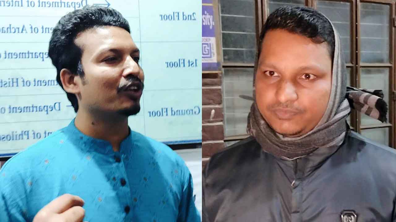 মিরাজুল ইসলাম খান ও আহমদ উল্লাহ ( ছবি: সংগৃহীত)