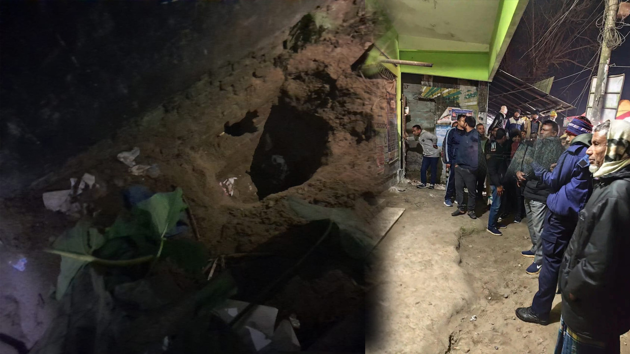 সুরঙ্গ করে সোনালী ব্যাংকে ডাকাতির চেষ্টা