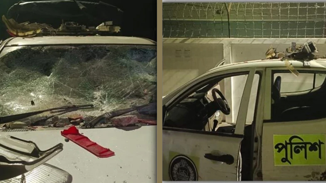 গোপালগঞ্জে আটক ব্যক্তিকে ছিনিয়ে নিতে পুলিশের ওপর হামলা