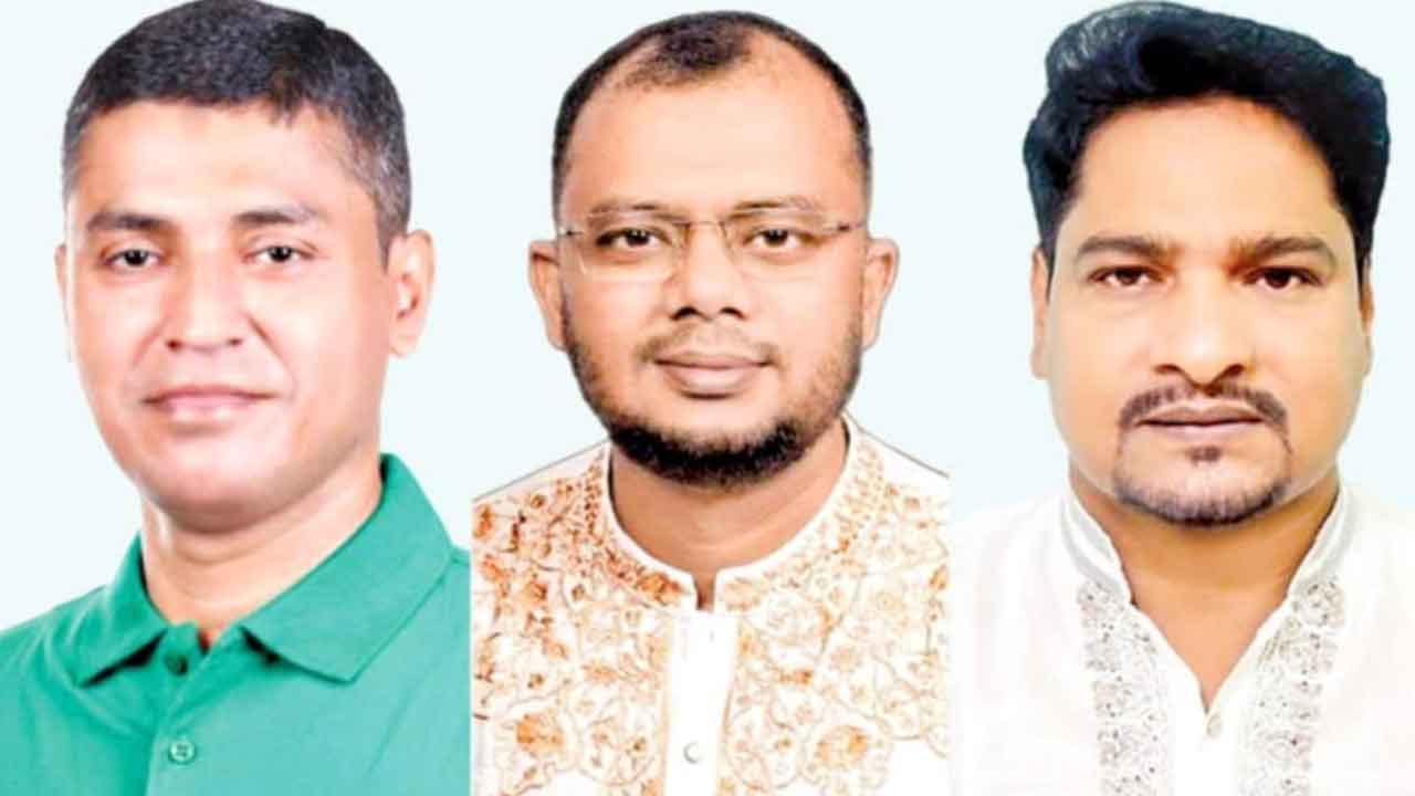 বিনা প্রতিদ্বন্দ্বিতায় নির্বাচিত টিপু,আবু,রাজিব 