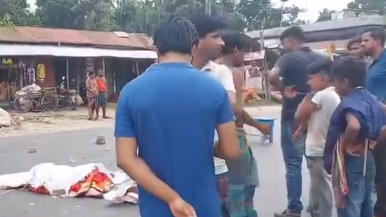 সাতক্ষীরায় বাসের চাপায় মা-ছেলে নিহত, আহত বাবা-মেয়ে